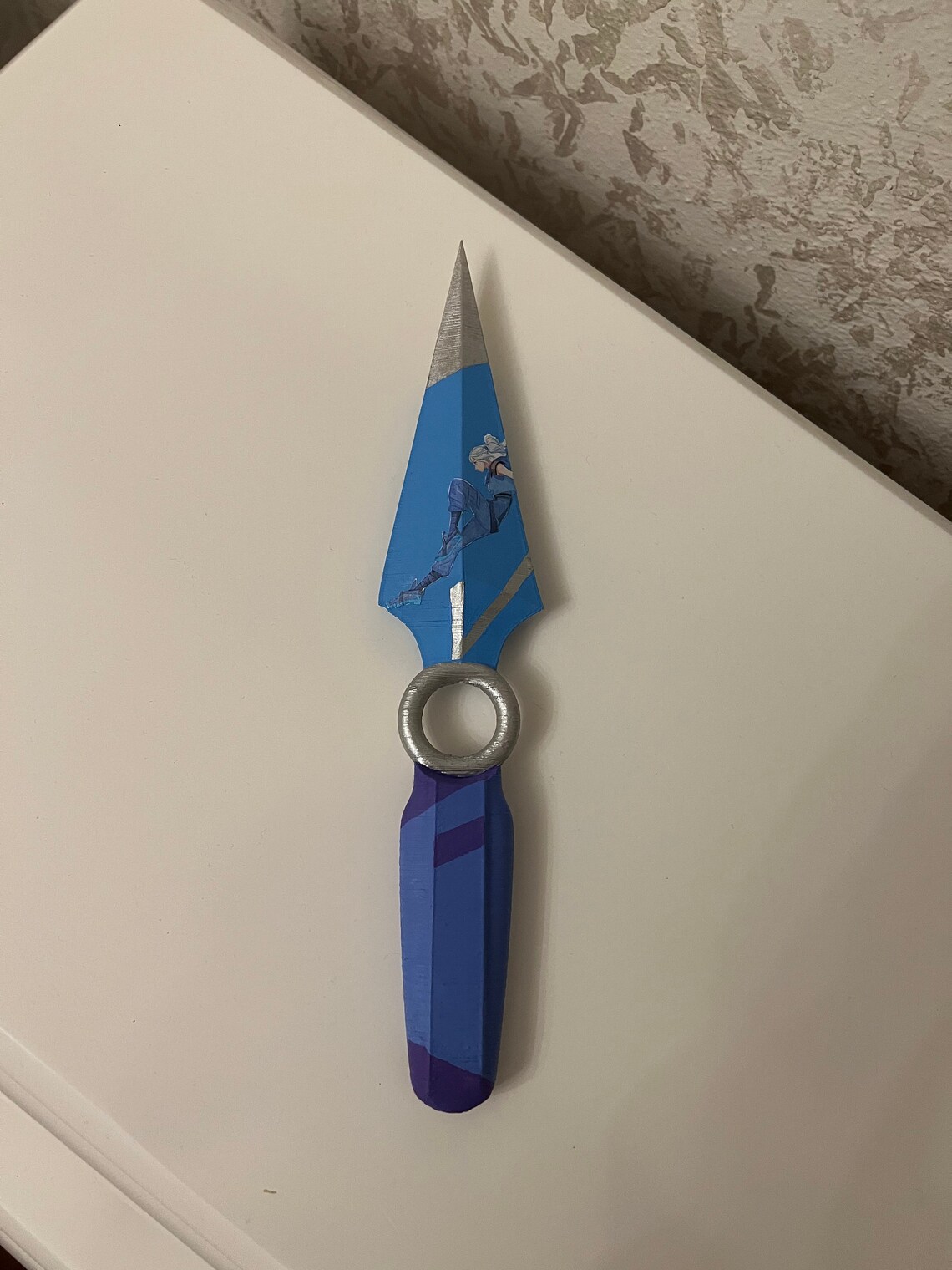 Valorant Go Jett Kunai Knife 3D Printed Valorant Knife | Etsy Israel