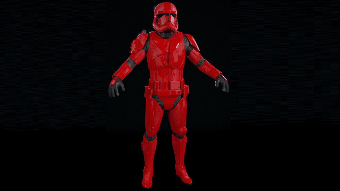 Sith Trooper Full Wearable Armor + Helmet - Star Wars - 3D Print File ...