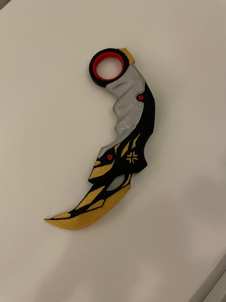 Valorant Champions Karambit Knife 3D Printed Valorant Knife Etsy Canada