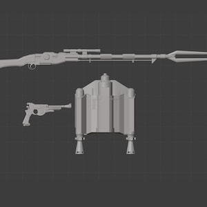 The Mandalorian Full Wearable Beskar Armor with Jetpack, Pulse Prop and Extras- 3D Print File - STL Model - 3D Model - Cosplay - image 8