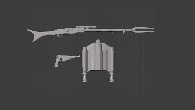 The Mandalorian Full Wearable Beskar Armor with Jetpack, Pulse Prop and Extras- 3D Print File - STL Model - 3D Model - Cosplay - image 8