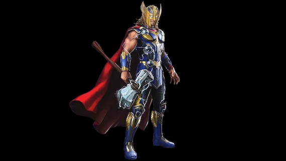 Thor Love and Thunder Full Armor + Helmet + Stormbreaker - Thor