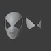 Scarlet Spider-man Faceshell 3D Print -STL File- 3D Model- 3D Printable ...