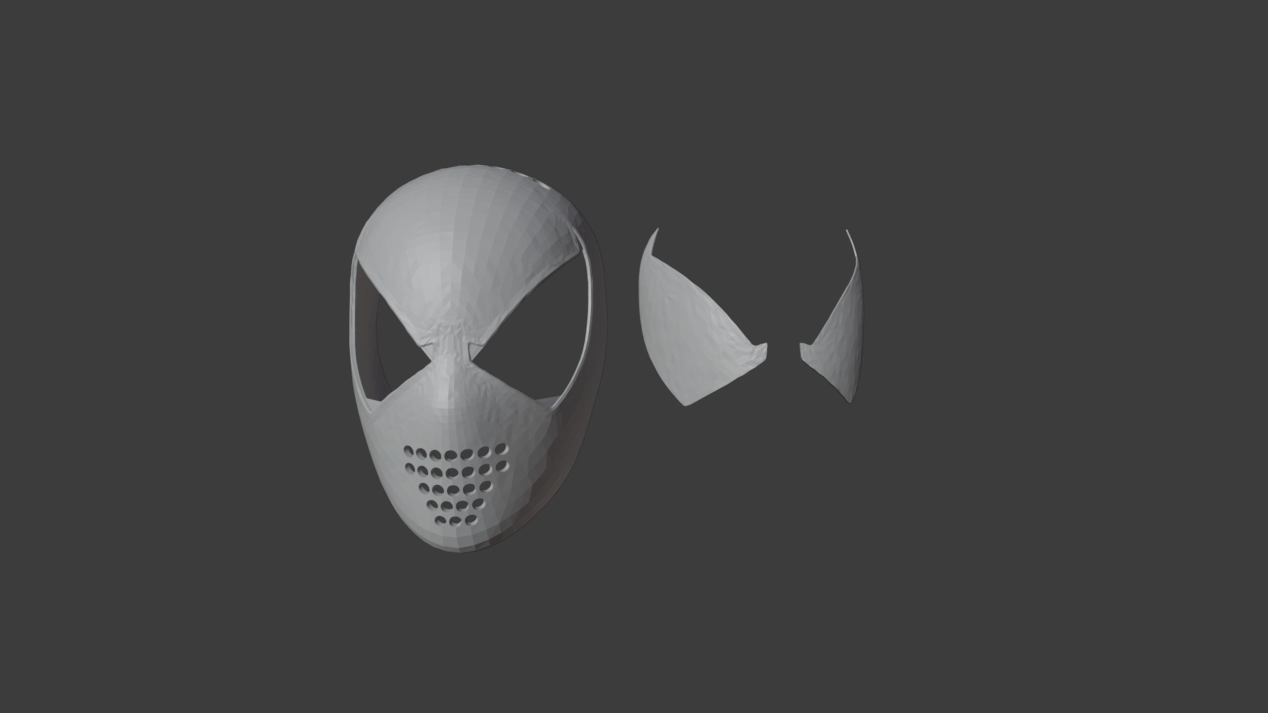 Scarlet Spider-Man Faceshell Impresión 3D Archivo STL Modelo - Etsy México