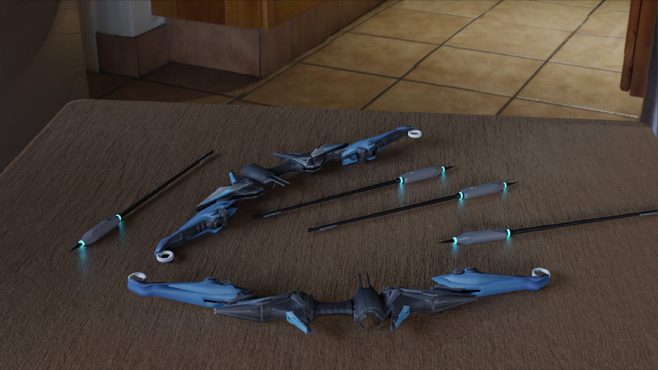 Sova's Bow and Arrow 3D Print File Valorant 3D Model Etsy