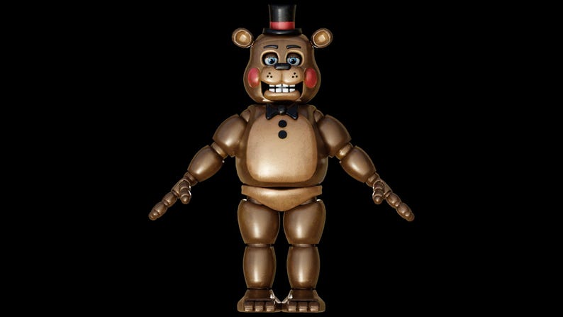 FNAF 2 Toy Freddy Wearable Armor and Helmet Mask Furry Fnaf 2 Movie ...