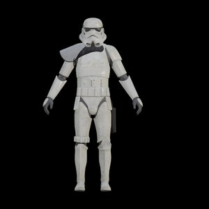 Stormtrooper Full Wearable Armor + Helmet - Star Wars - 3D Print File ...