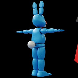 FNAF 2 Toy Bonnie Wearable Armor and Helmet Mask Furry Fnaf 2 Movie ...