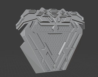 Iron Man Arc Reactor - Avengers Endgame - Avengers Infinity War - 3D Print File - STL Model - 3D Model - Cosplay -