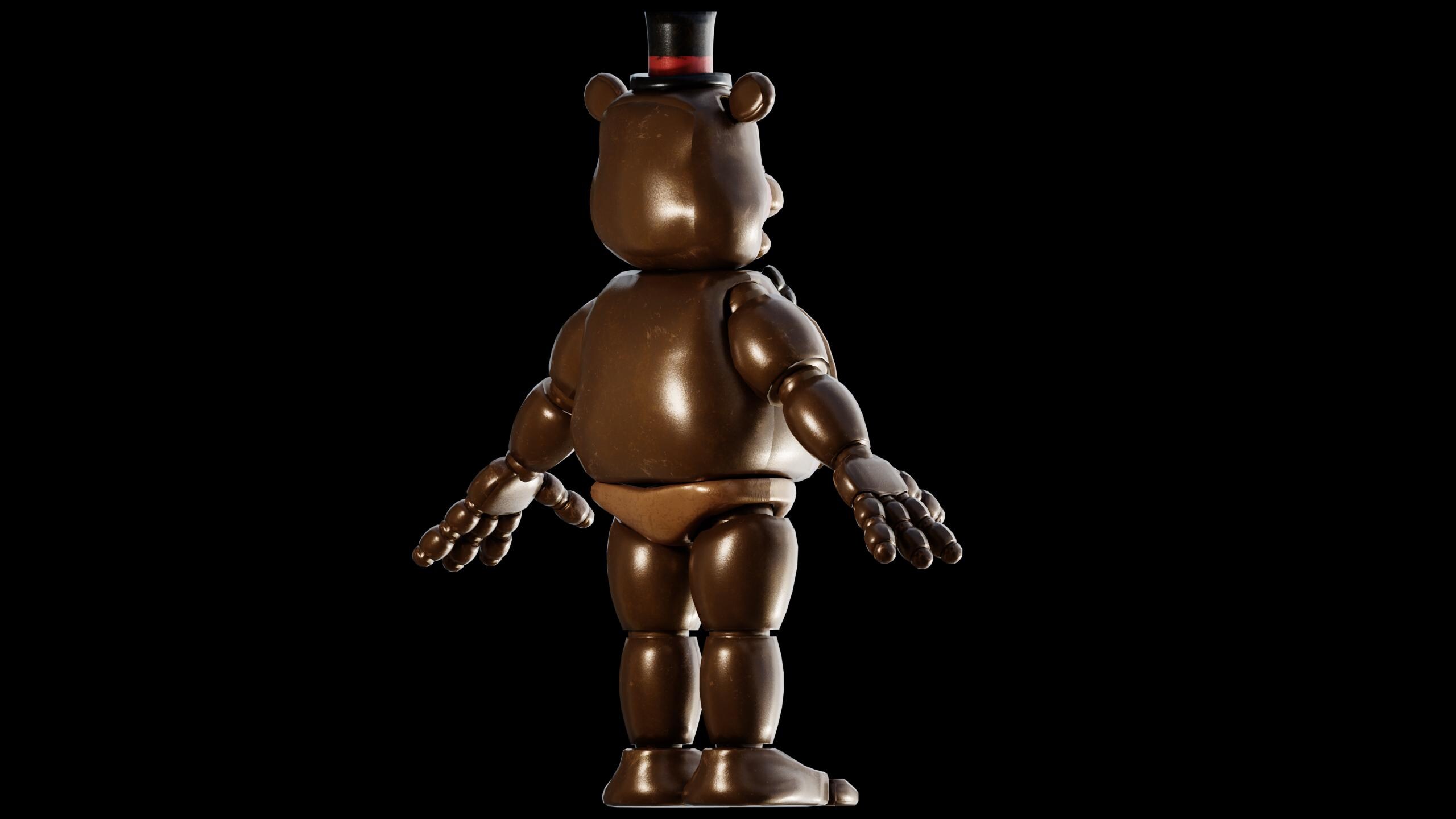 FNAF 2 Toy Freddy Wearable Helmet Mask Fnaf 2 Movie Custom Freddy Furry ...