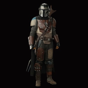 The Mandalorian Full Wearable Beskar Season 1 Armor with Jetpack, Pulse Propand Extras- 3D Print File - STL Model - 3D Model - Cosplay -