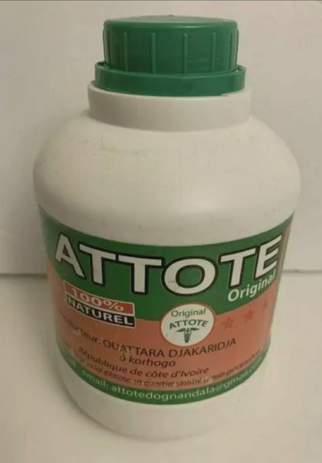 2 Bottles of All Natural Attote Herbal Mixture for Man Power -  Israel