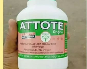 ATTOTE MAN POWER natural herbal drink from ivory coast. New bottle same quality.