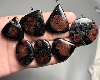 Fantastischer Rubin-Herbst-Erstklassiger 100% natürlicher Rubin-Herbst-Cabochon-loser Edelstein für die Herstellung von Schmuck B-121