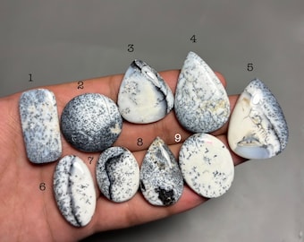 Fabulous Dendrite Opal Top Grade Quality 100% Natural Dendrite Opal Cabochon Loose Gemstone For Making Jewelry B-24