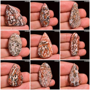 Beautiful Leopard Skin Jasper Top Grade Quality 100% Natural Leopard Skin Jasper Cabochon Loose Gemstone For Making Jewelry