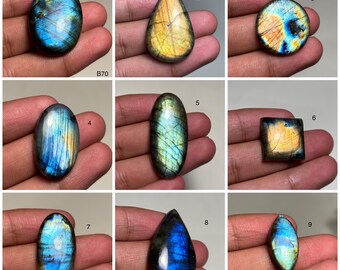 Splendid Labradorite Top Grade Quality 100% Natural Labradorite Cabochon Loose Gemstone For Making Jewelry B-70