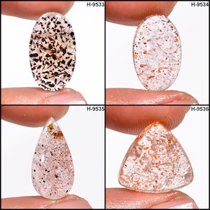 Brilliant Lepidocrocite Quartz Top Grade Quality 100% Natural Lepidocrocite Quartz Cabochon Loose Gemstone For Making Jewelry