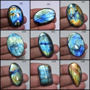 Beautiful Labradorite Top Grade Qualtiy 100% Natural Labradorite Cabochon Loose Gemstone For Making Jewelry