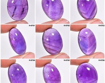Mind Blowing African Amethyst Top Grade Quality 100% Natural African Amethyst Cabochon Loose Gemstone For Making Jewelry