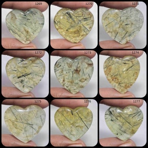 FABULOUS Prehnite AAA Quality Natural Prehnite Heart Shape Cabochon Loose Gemstone For Making Jewelry
