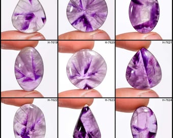 Dazzling Star Amethyst Top Grade Quality 100% Natural Designer Star Amethyst Cabochon Loose Gemstone For Making Jewelry