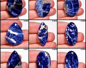 Fantastic Sodalite Top Grade Quality 100% Natural Sodalite Cabochon Loose Gemstone For Making Jewelry