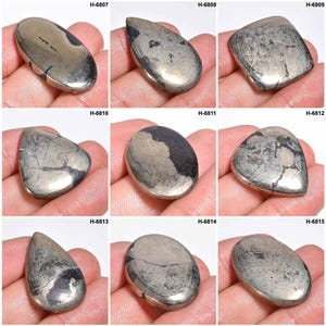 Fantastic Pyrite Top Grade Quality 100% Natural Pyrite Cabochon Loose Gemstone For Making Jewelry