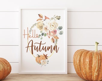 pic Fall Posters autumn poster etsy