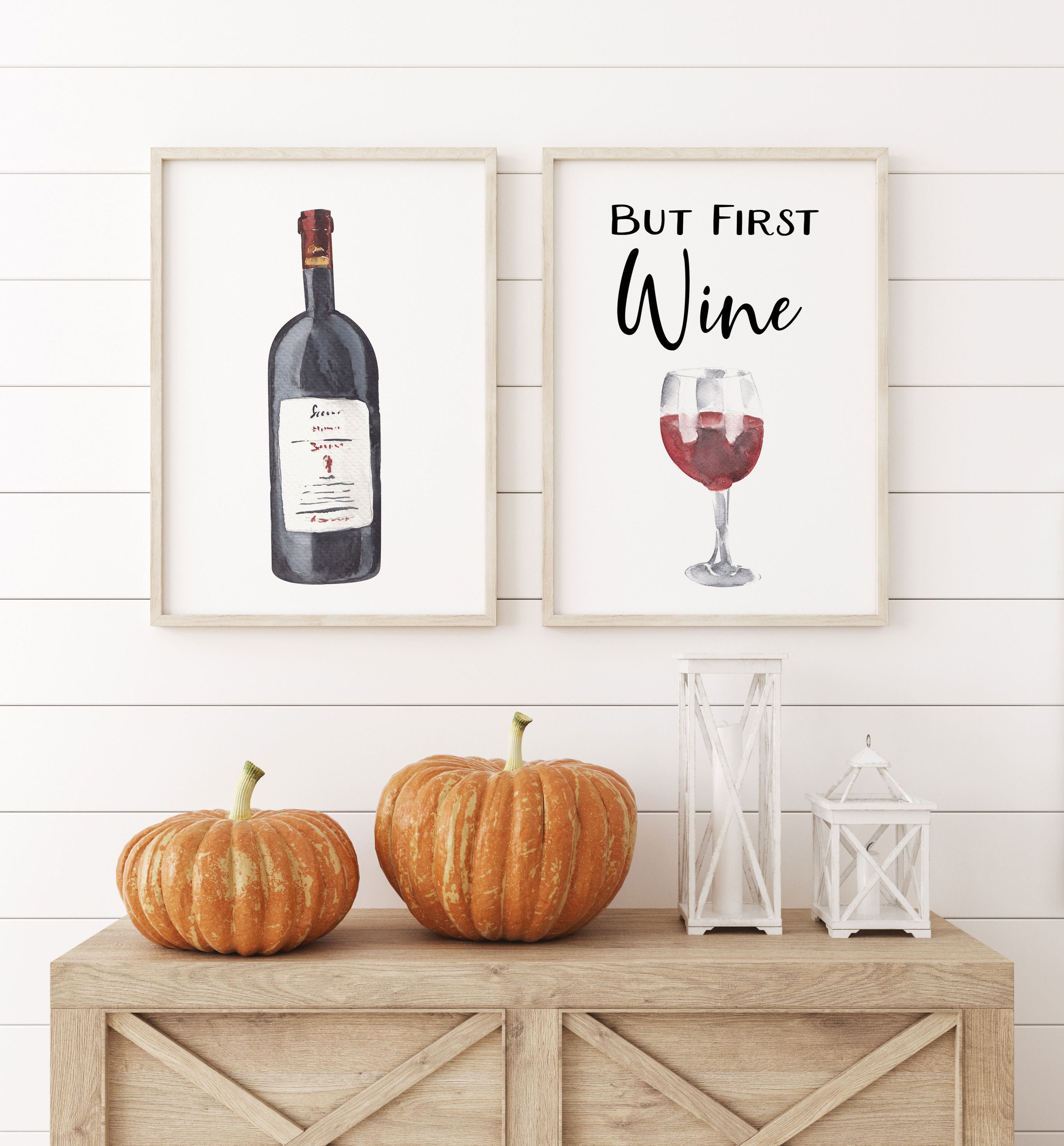 But first wine Printable wine wall art Wall decor for home Etsy