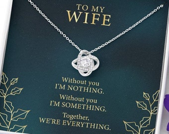 To My Wife Necklace - Etsy
