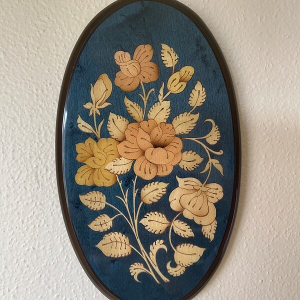 Inlaid Wood Art Etsy