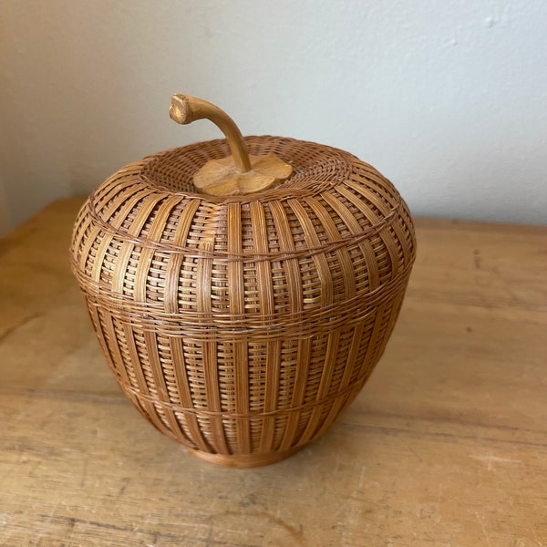 Apple Basket Etsy