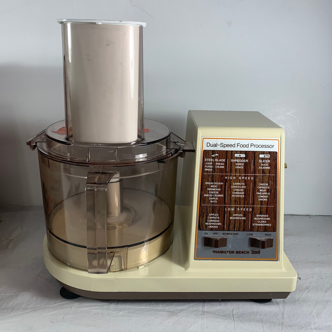 Vintage Hamilton Beach Food Processor 702AL Complete w/ Etsy