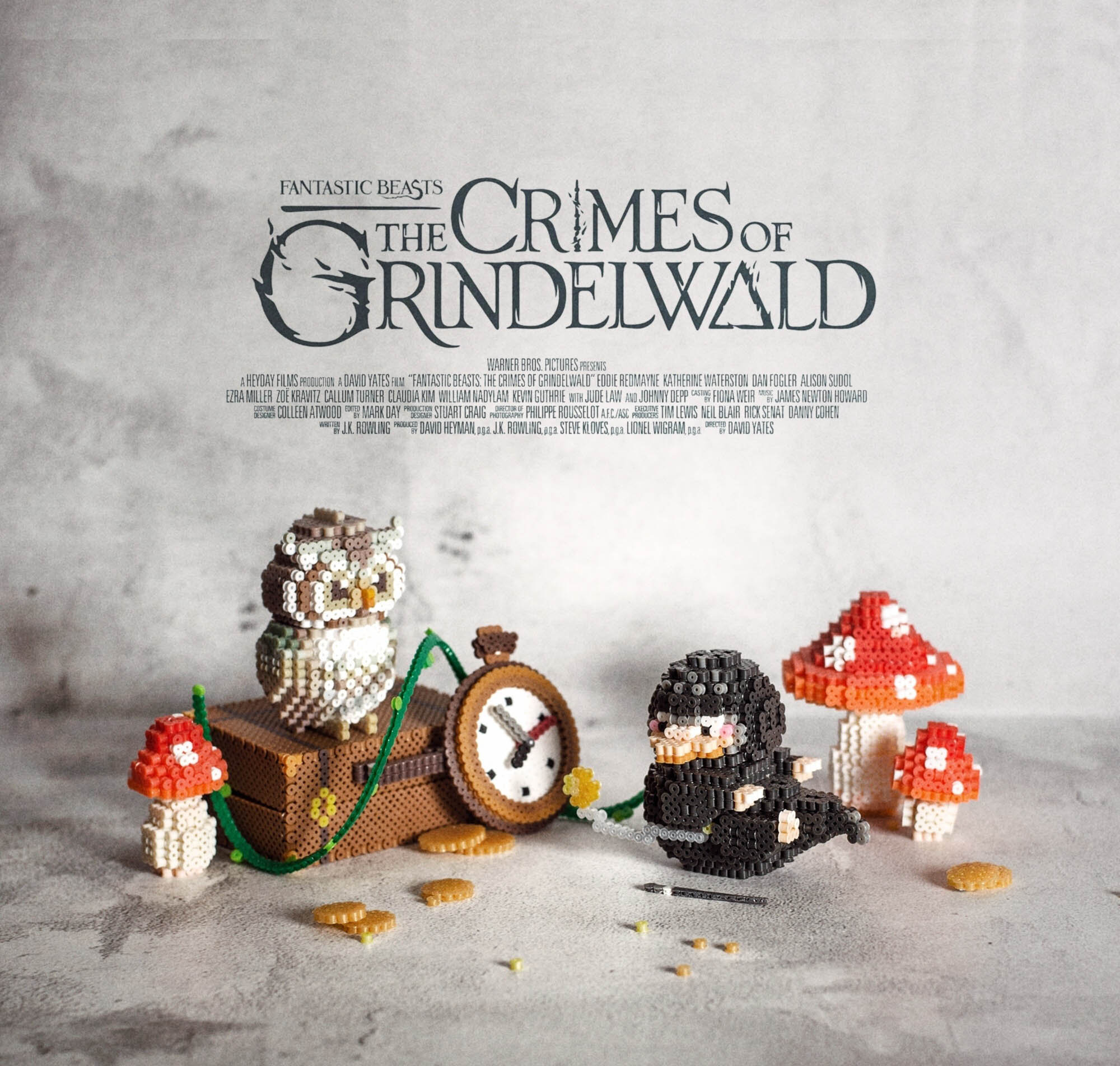 Set of 2 - Fantastic Beast: the Crimes of Grindelwald 3D