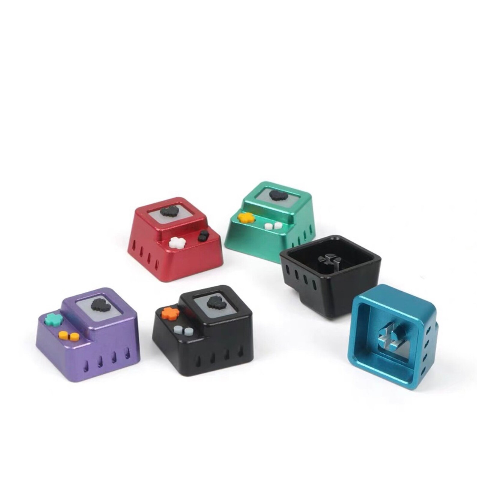 Set of 4 Gameboy Game Console Keyboard Key Cap Etsy