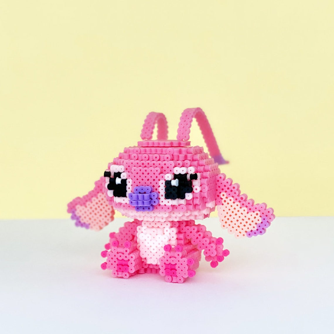 Angel & Stitch 3D Perler Bead Pattern Tutorial Etsy