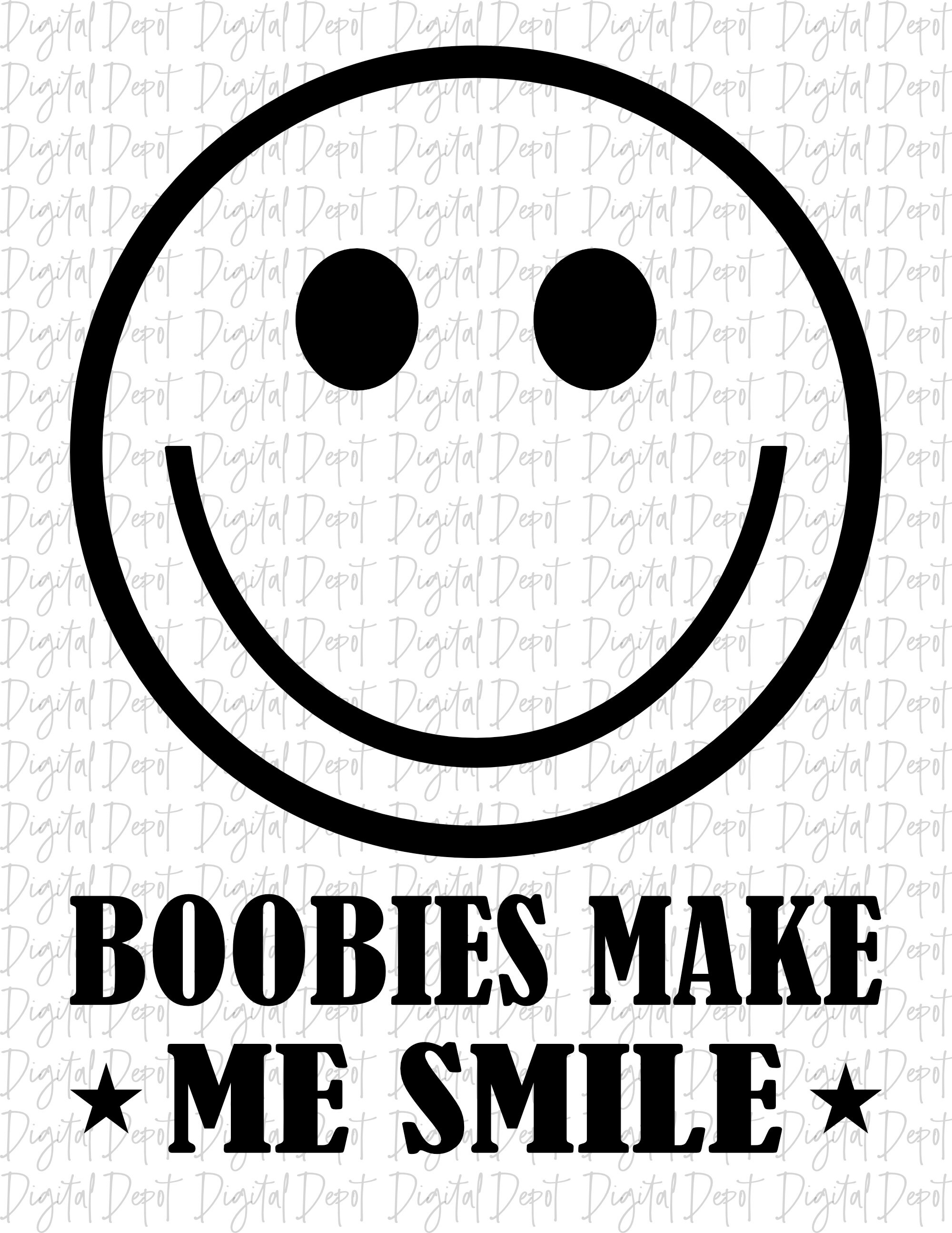 Boobies make me smile