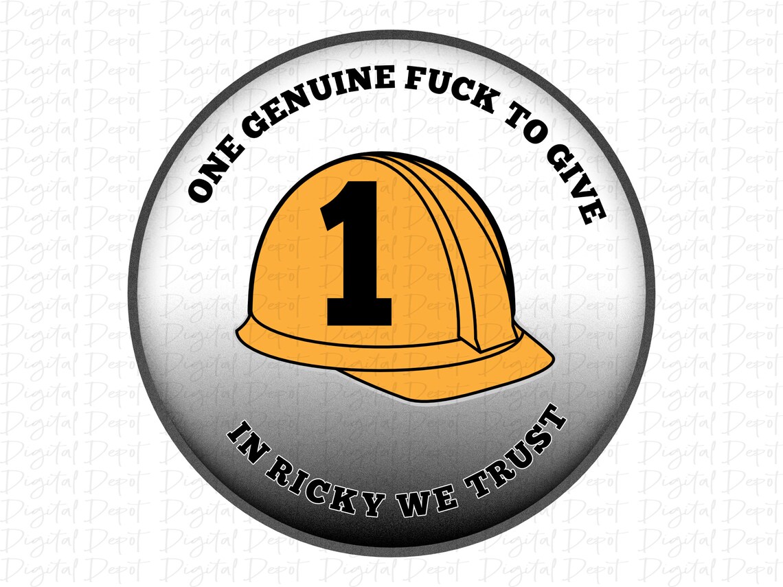 One Fuck to Give Ricky and the Boss Breadstick Ricky Hard Etsy