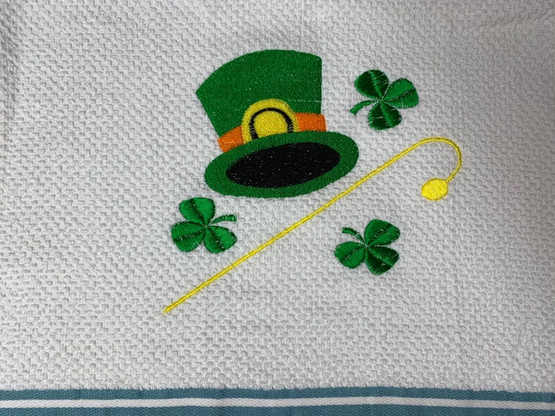 Tea Towel with St Kitchen Towel Patrick\u2019s Day decoration