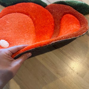 Peachy Tufted Rug - Etsy
