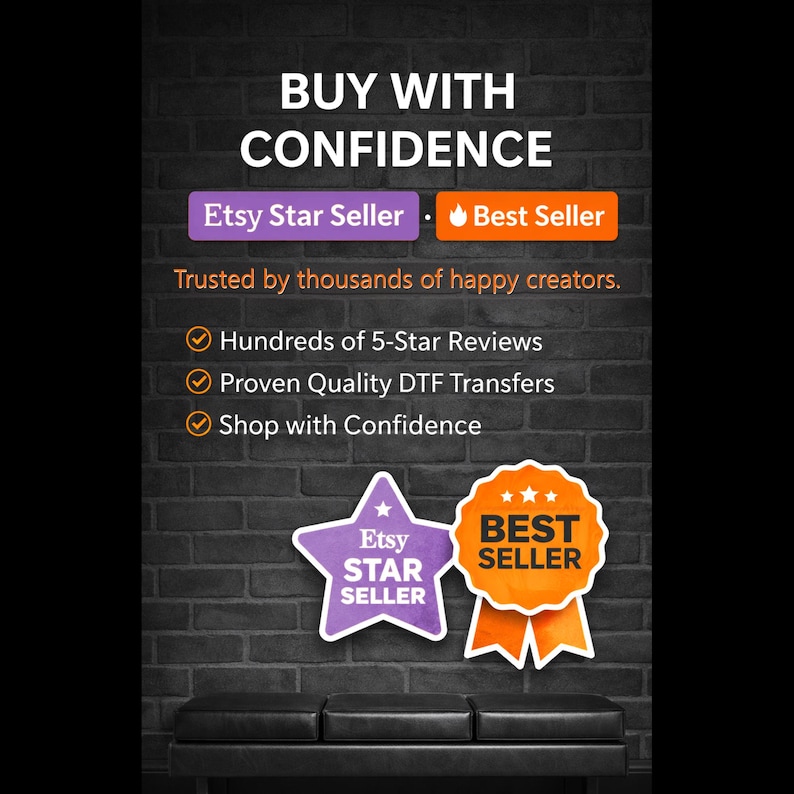 Custom DTF Heat Transfers, Design Your Own Prints image 7