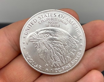 1987 Pièce de 1 dollar américain de qualité BE en argent sterling