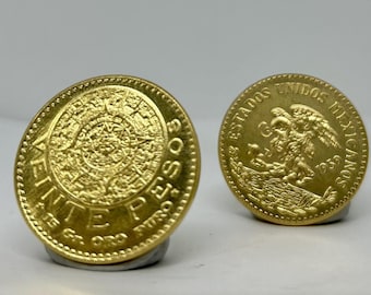Mexico 20 Pesos coin 1959 gold plated coin REPLICA 1pcs Mexican mint