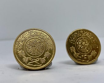 サウジアラビア 金メッキコイン イギリス 1ギニー 1950/1951