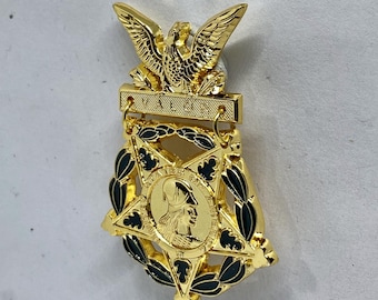 Medal of Military Valour military war medal USA replica for military merit, military award, medal of honor