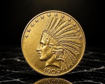1911年インディアンヘッド5ドルイーグル金貨レプリカ（未流通）詳細