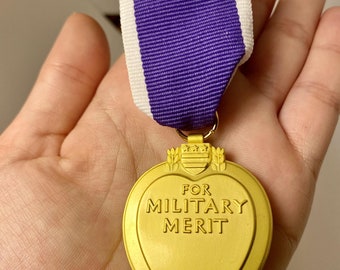 米軍勲章 Purple Heart 箱付3点セット