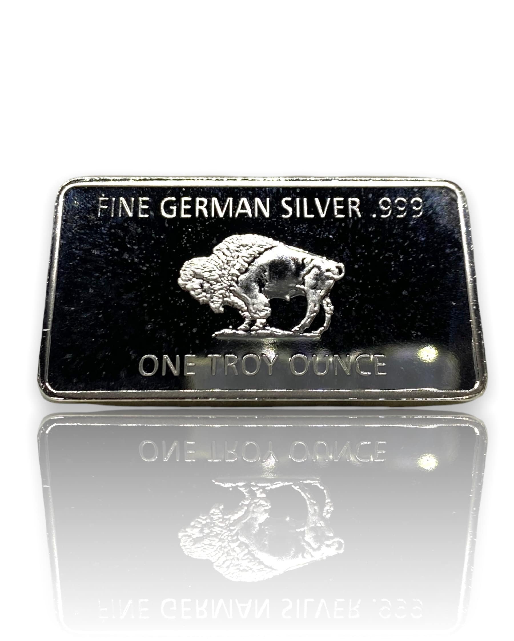Silver Plated USA Bullion 1OZ REPLICA German Silver Plated Bar