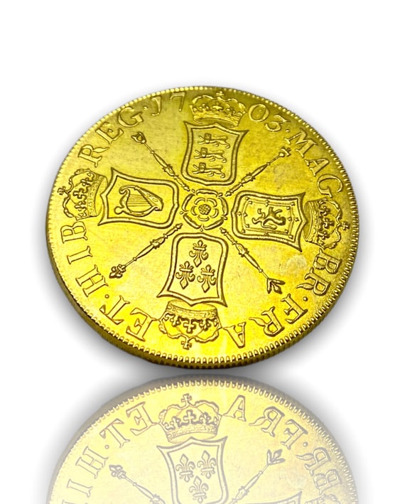 Gold Coin British 5 Guineas 
